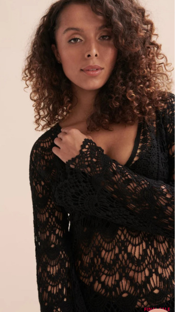 URBAN LUX Crochet Tunic